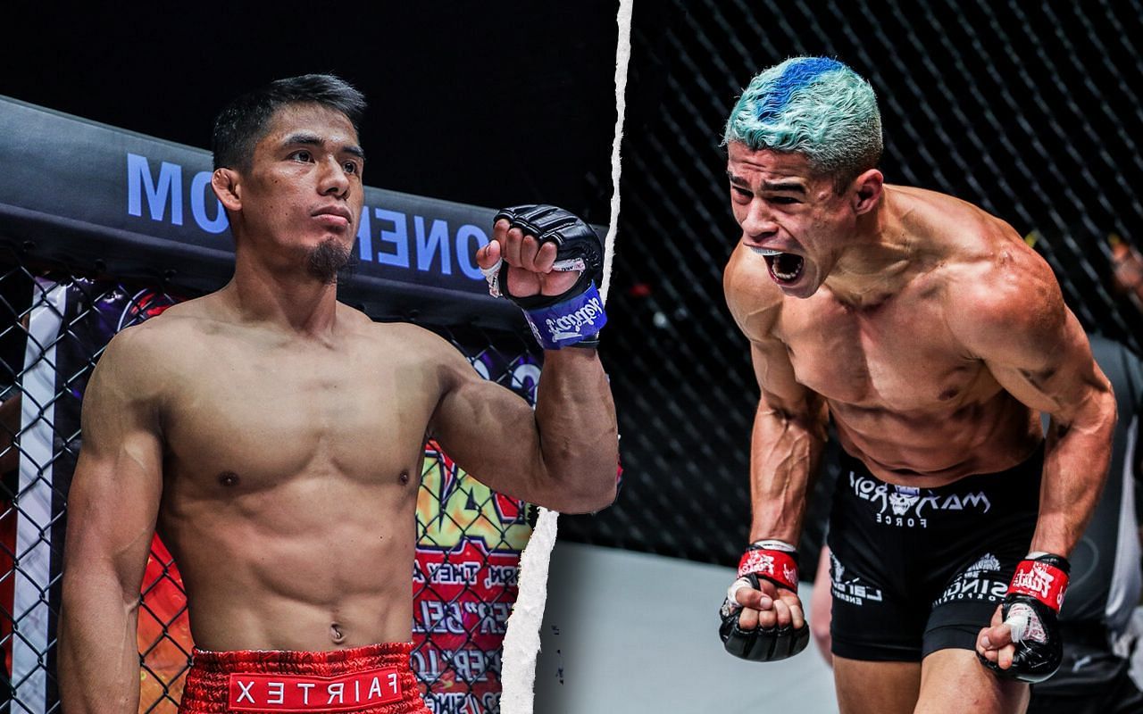 [Photo Credit: ONE Championship] Stephen Loman, Fabricio Andrade