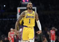D'Angelo Russell of the LA Lakers