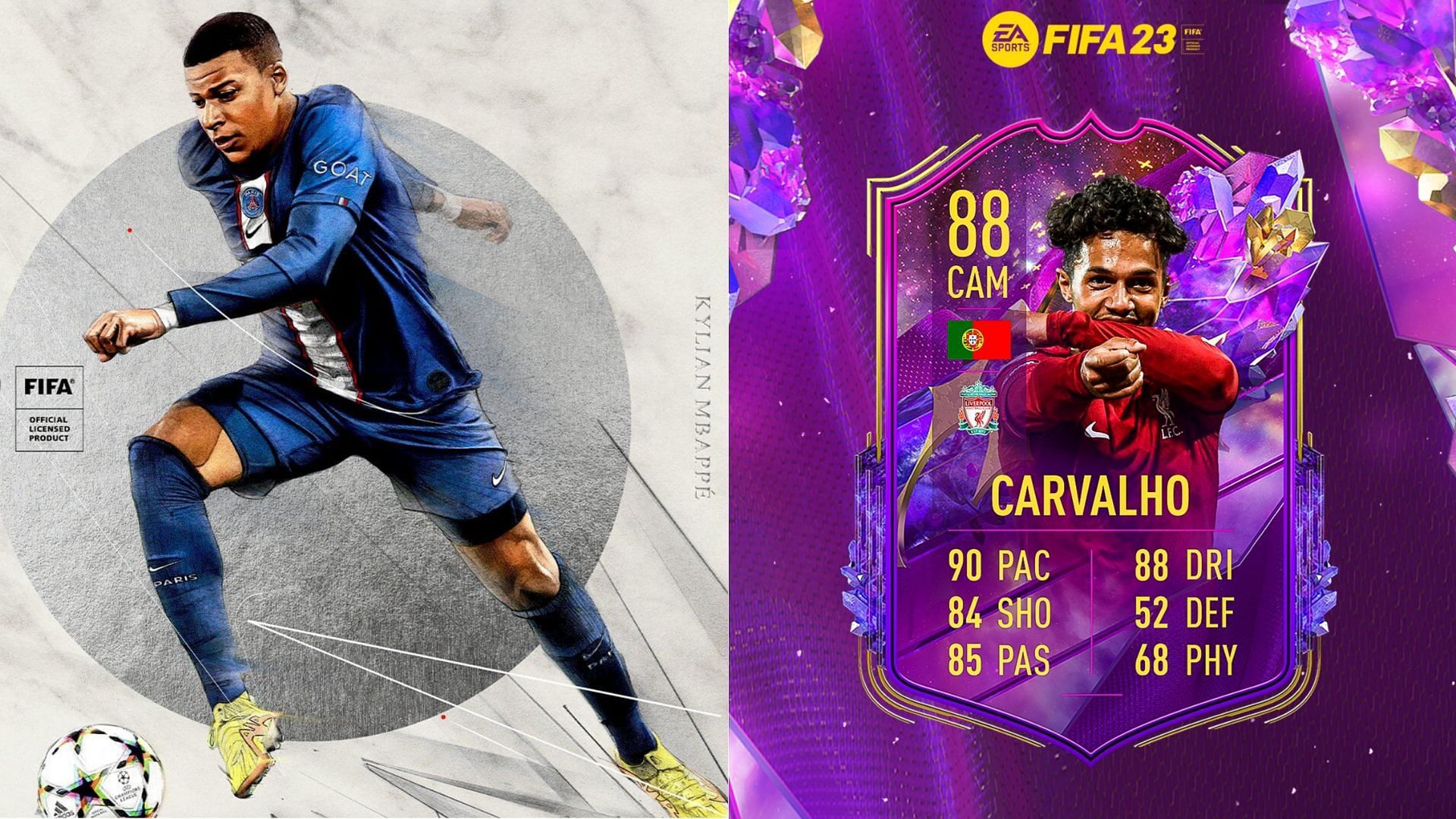 A new Future Stars promo has been leaked in FIFA 23 (Images via EA Sports, Twitter/FUT Sheriff)