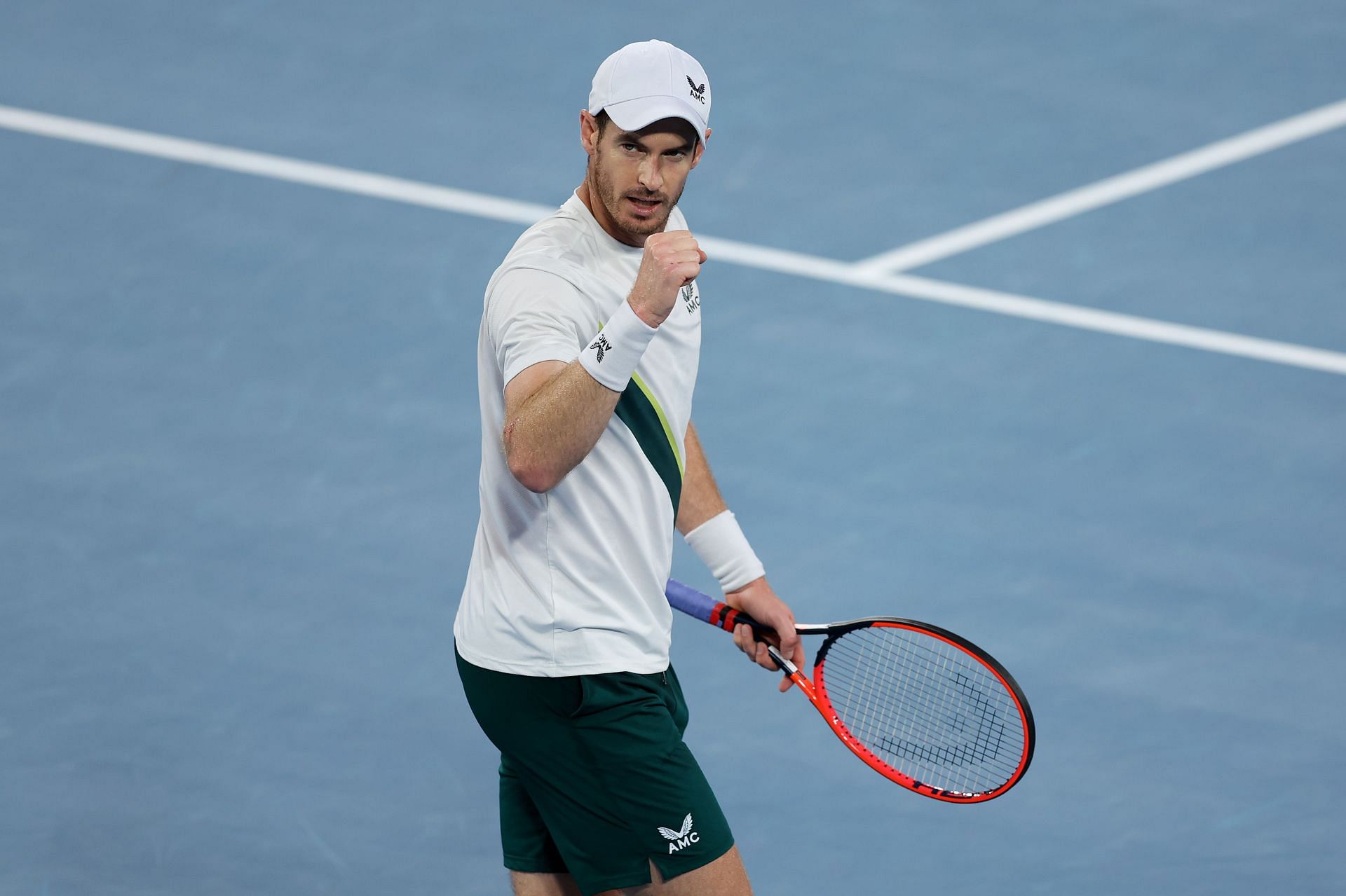 Murray at the 2023 Australian Open