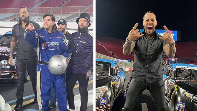 The Judgment Day start a brawl with WWE Superstars at a NASCAR race ahead of SmackDown