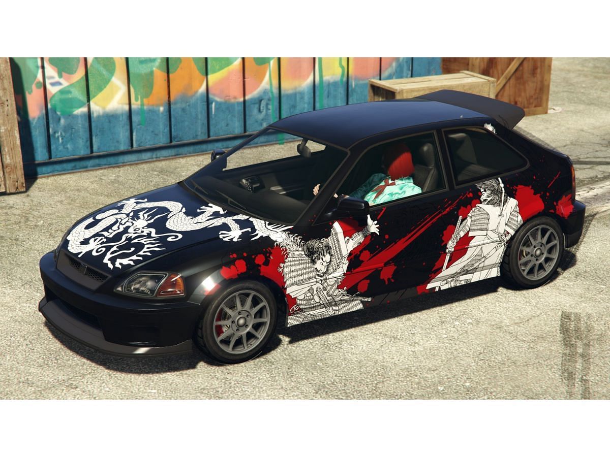 New Street Samurai livery released with the GTA Online weekly update (Image via Twitter/WildBrick142)