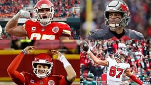 Tom Brady & Gronk or Patrick Mahomes & Travis Kelce? Eagles star picks greatest QB-TE duo of all time