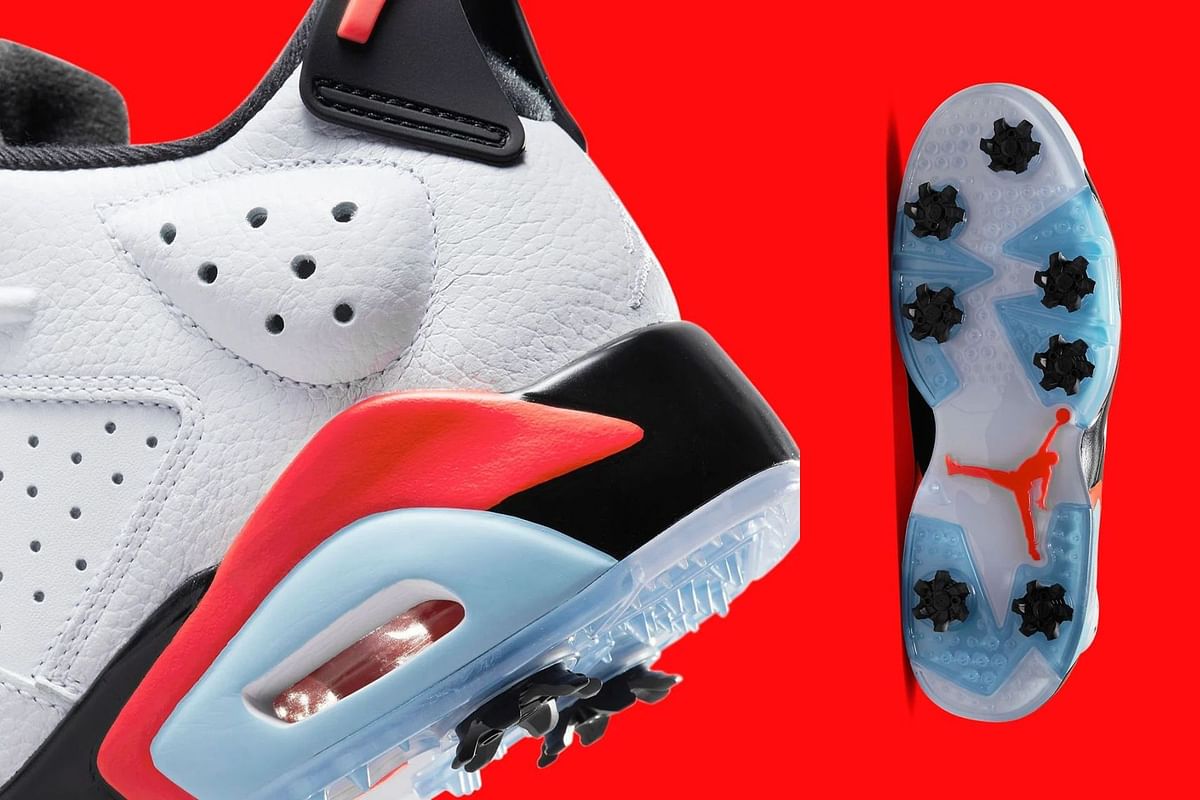 Nike Air Jordan 6 Low Retro “Infrared” Golf Shoes Where to buy, price