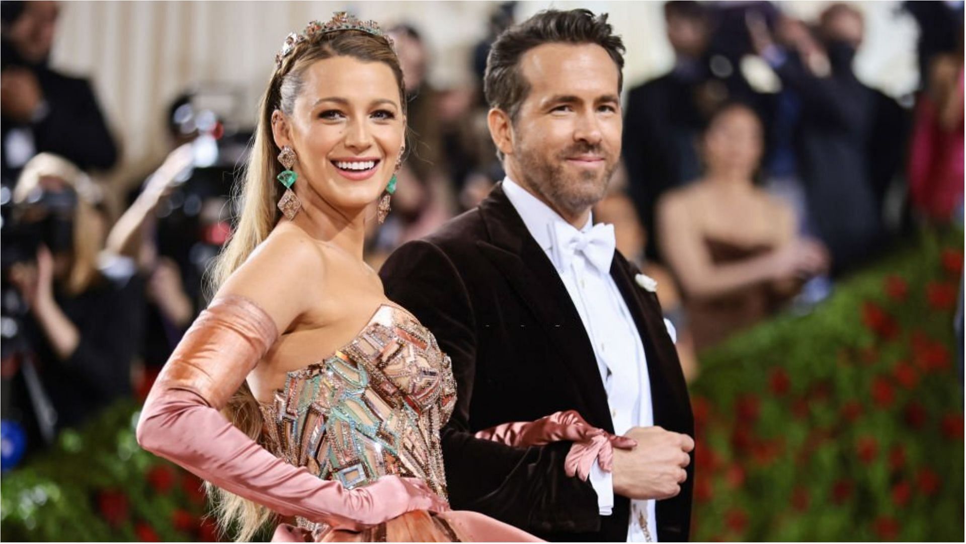 Blake Lively and Ryan Reynolds recently became the parents of a fourth child (Image via Jamie McCarthy/Getty Images)