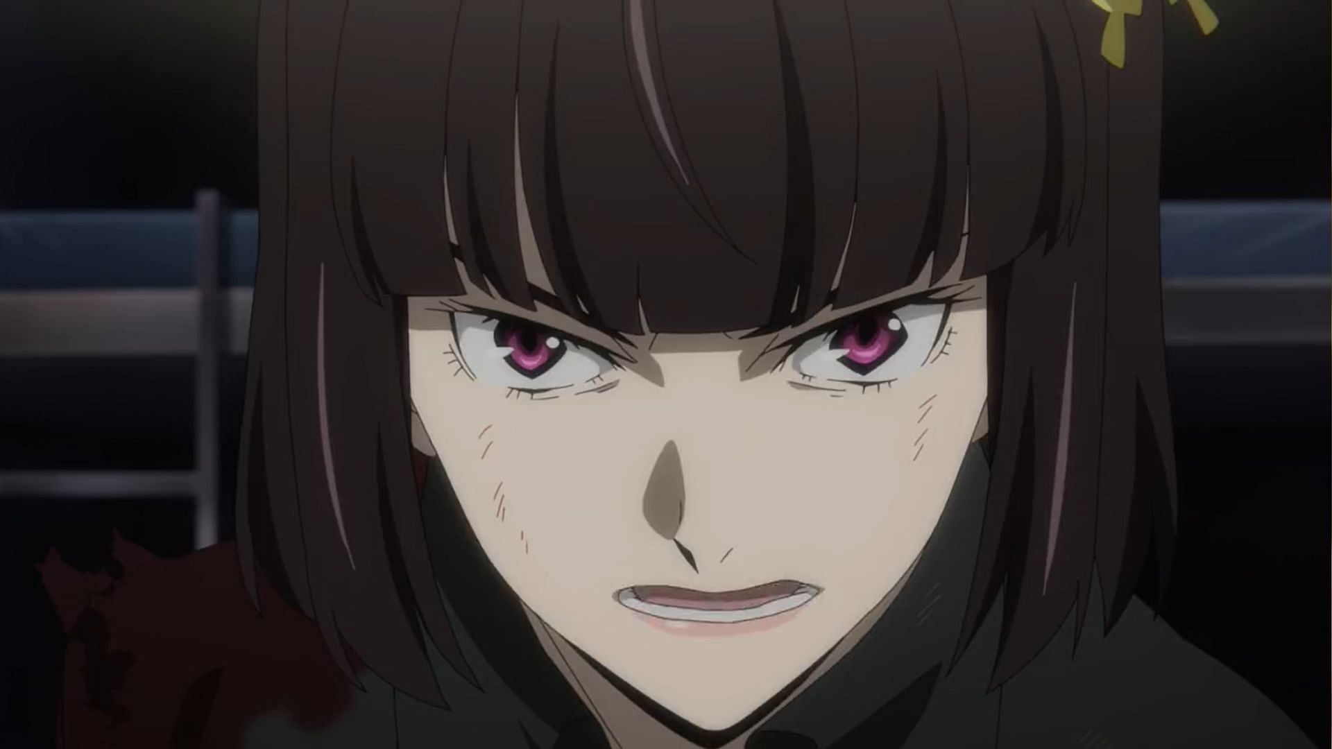 Akiko Yosano as seen in the anime (Image via BONES)