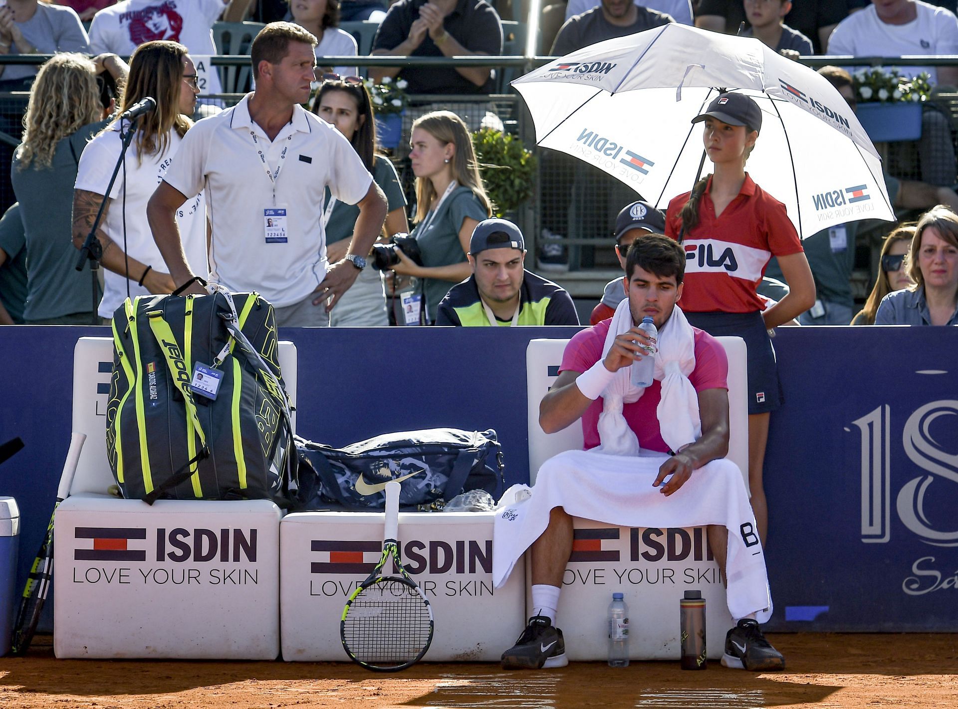 Carlos Alcaraz pictured at the 2023 Argentina Open.