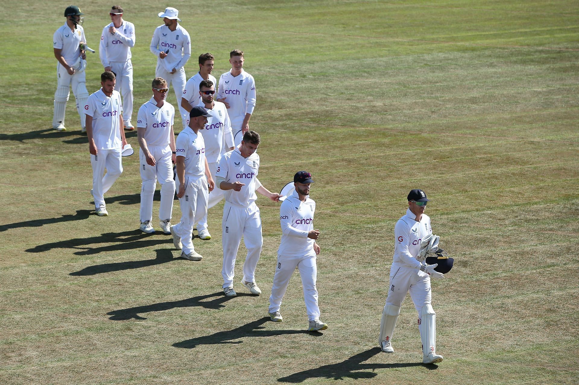 England Lions team. (Credits: Getty)