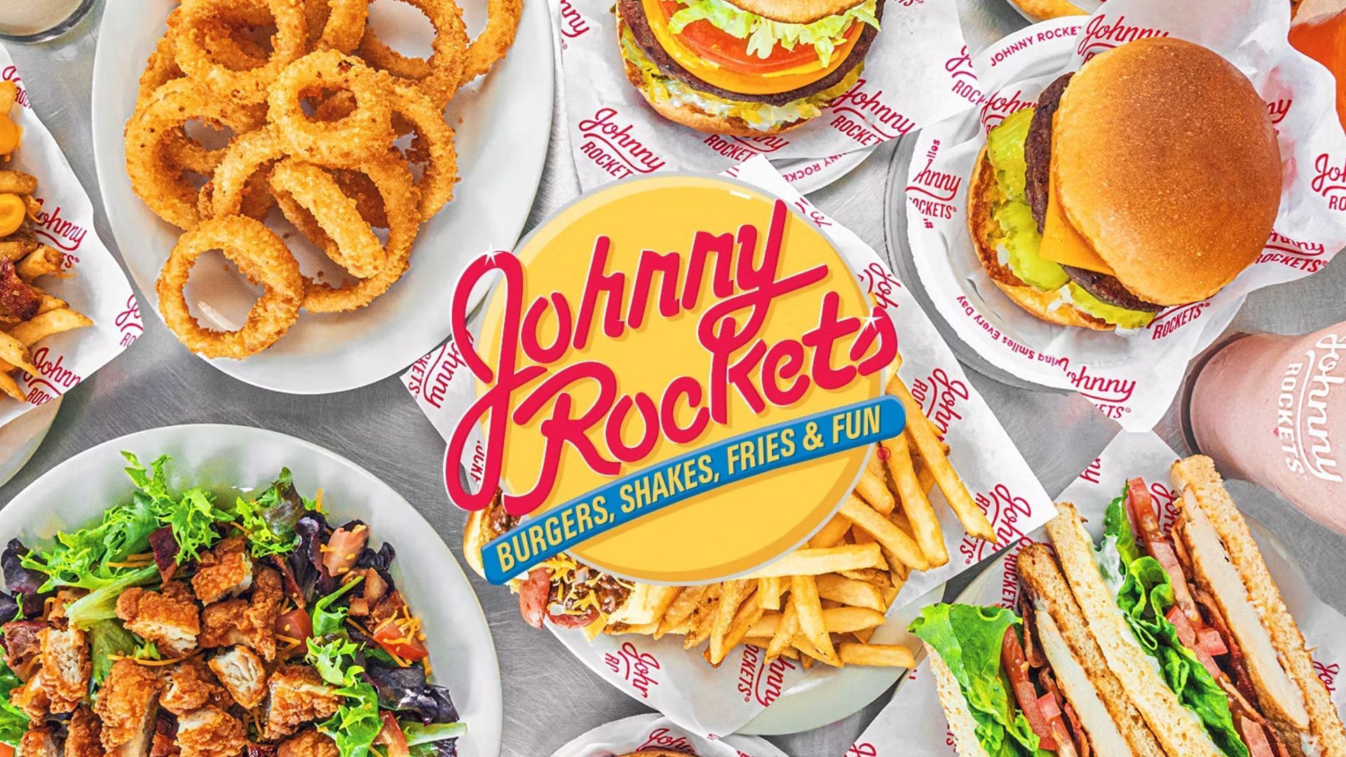 Johnny Rockets partners with Eggos for a new Eggos Chicken and Waffle Sandwich (Image via Johnny Rockets)