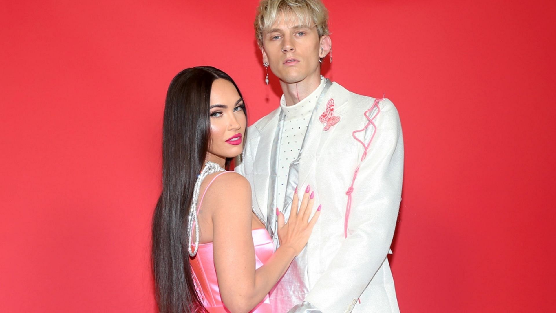 Megan Fox and MGK. (Image via Phillip Faraone/Getty)