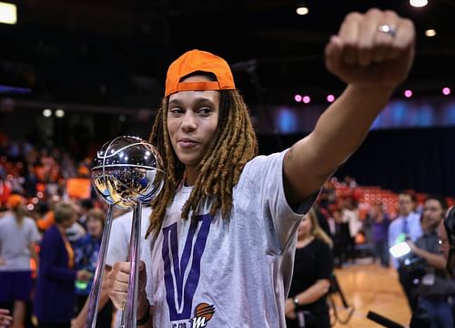 Brittney Griner at the 2014 WNBA Finals