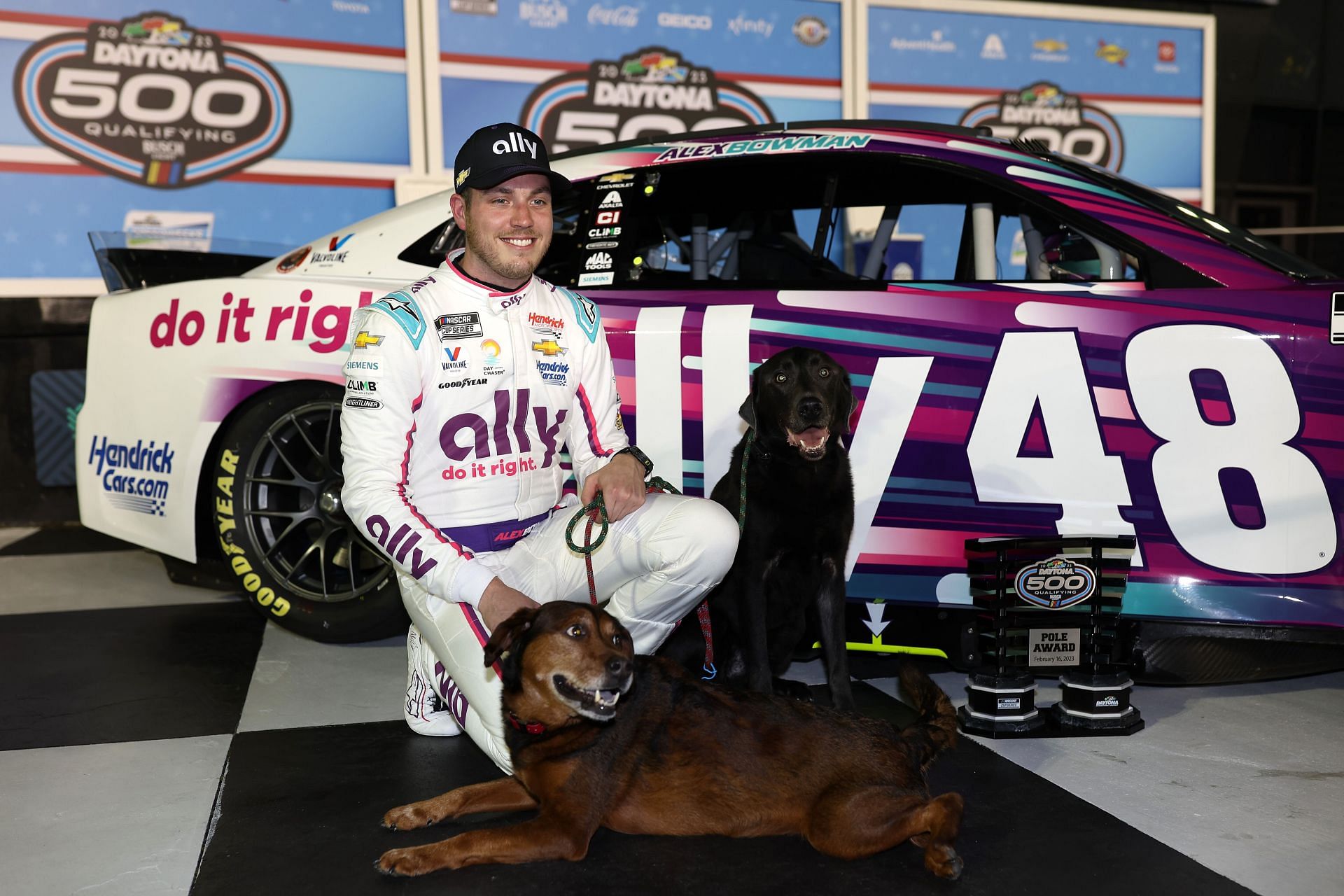 NASCAR Cup Series 65th Annual Daytona 500 - Busch Light Pole Qualifying