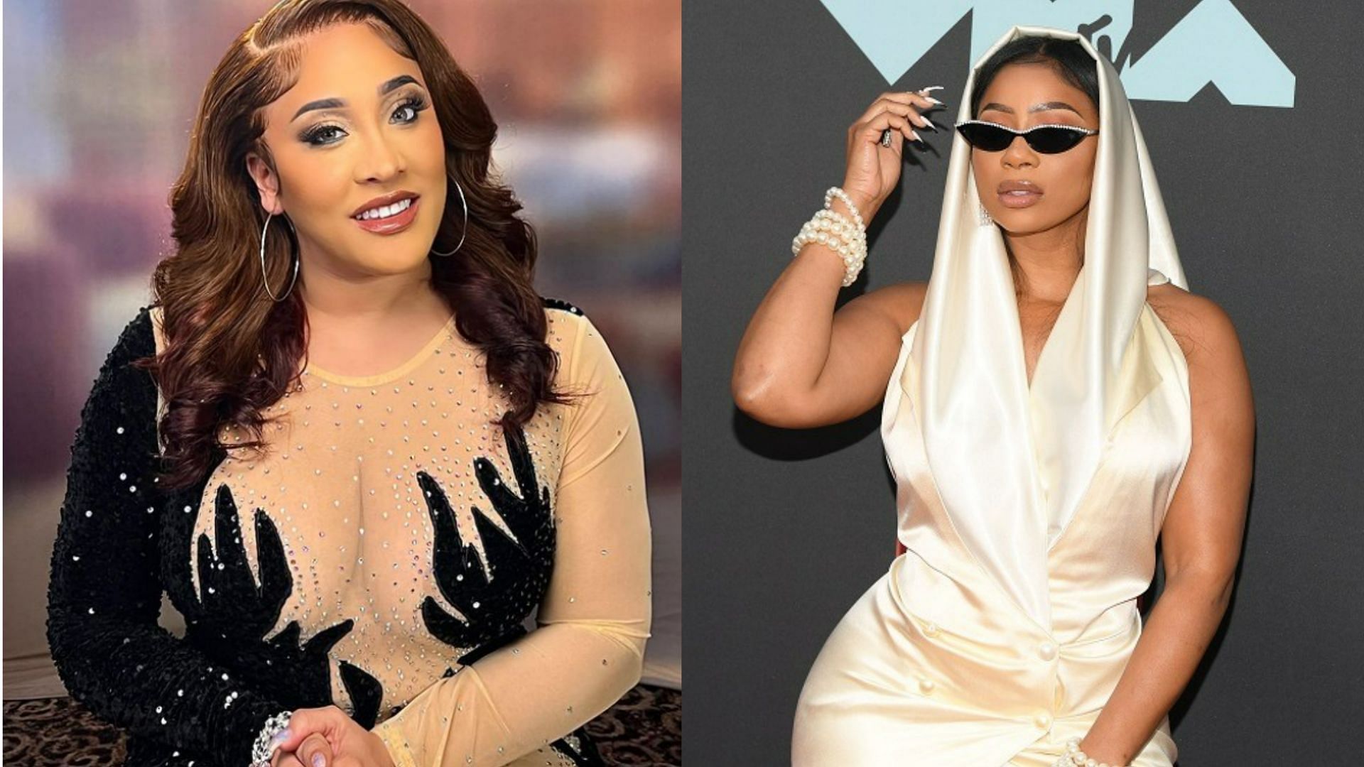 Tommie Lee and Natalie Nunn get into altercation prior to Zeus network fight (Image via realmissnatalienunn/Instagram and Getty Images)