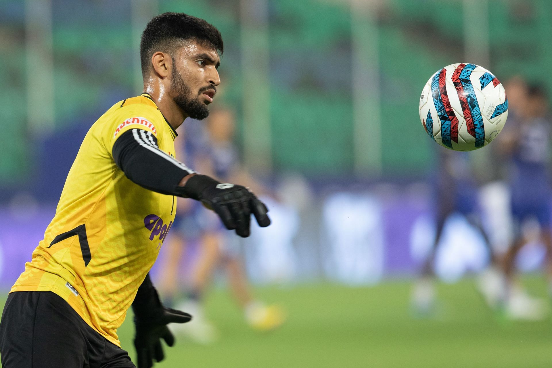 Chennaiyin FC goalkeeper Samik Mitra. [Credits: CFC]