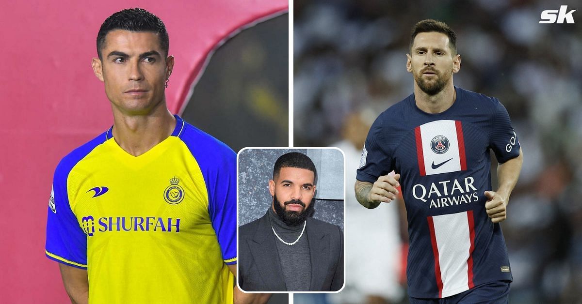 Drake chooses between Ronaldo and Messi.
