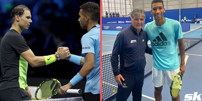 Felix Auger-Aliassime happy to be back at the Rafa Nadal Academy