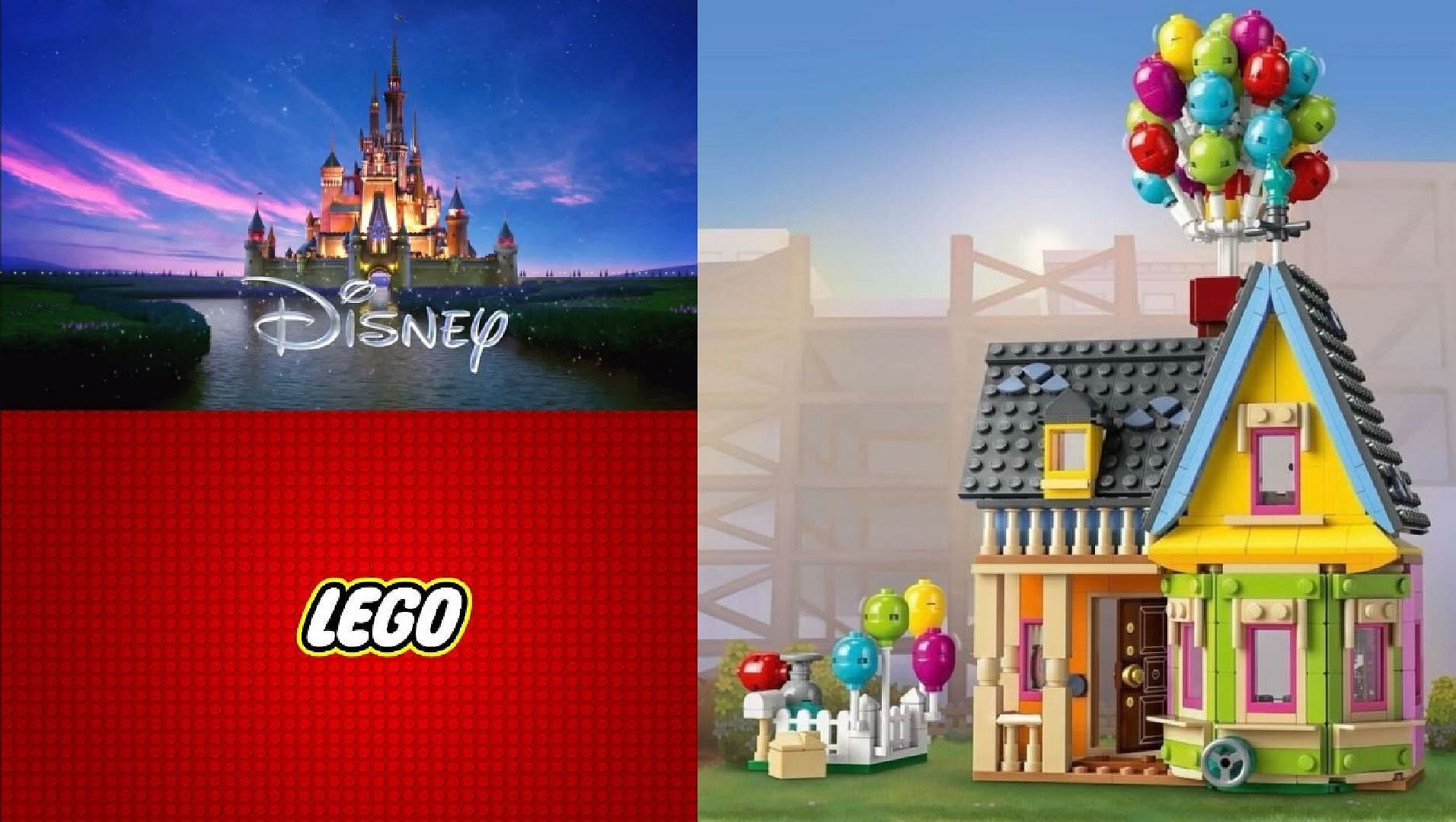 Disney 100 Lego sets: Price, release date, and more about Up House and  Disney Birthday/Celebration Train explored