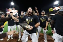 Padres pitcher sets the stage for an NL West showdown as his team looks poised to challenge perennial champs