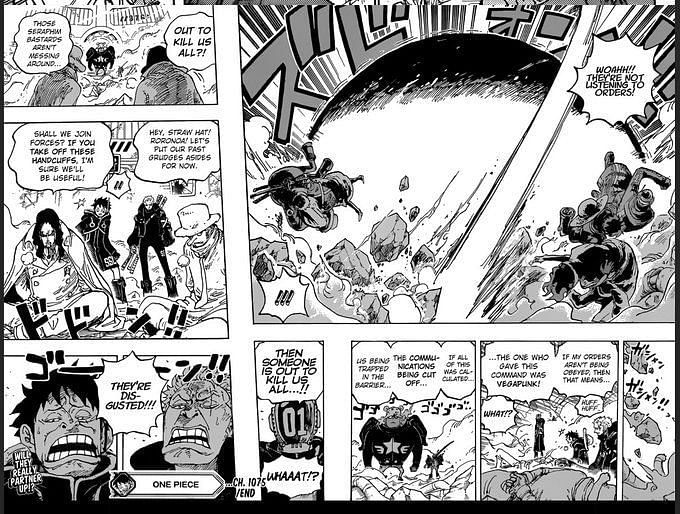 One Piece chapter 1075 shocks fans: Lucci and Kaku team up with Luffy ...