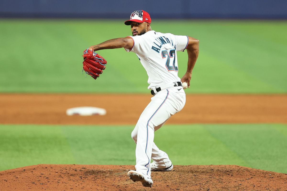 Miami Marlins pitcher Sandy Alcantara fully committed and ready to play for Dominican Republic