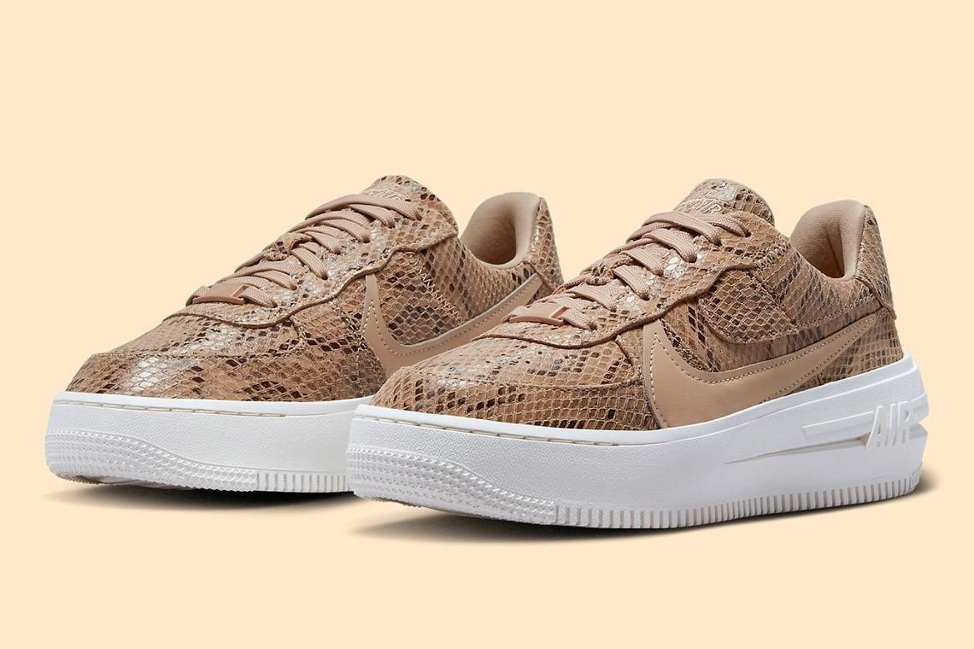 Nike Air Force 1 Platform "Snakeskin" sneakers: Where to buy, more explored