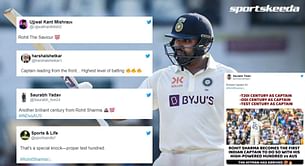 “Captain leading from the front” – Fans erupt as Rohit Sharma smashes century in 1st IND vs AUS Test