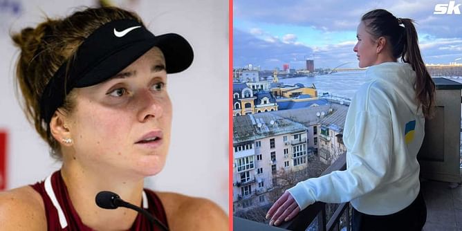 In pictures: Elina Svitolina shares first-hand account of war-torn Ukraine during visit to home country