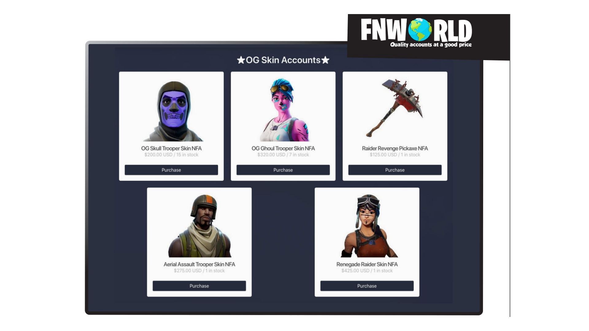 This Fortnite Account I Bought on  was STACKED… (og skins