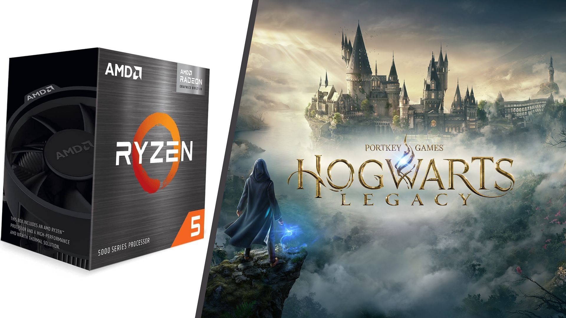 Ryzen 5 5600G and Hogwarts Legacy cover