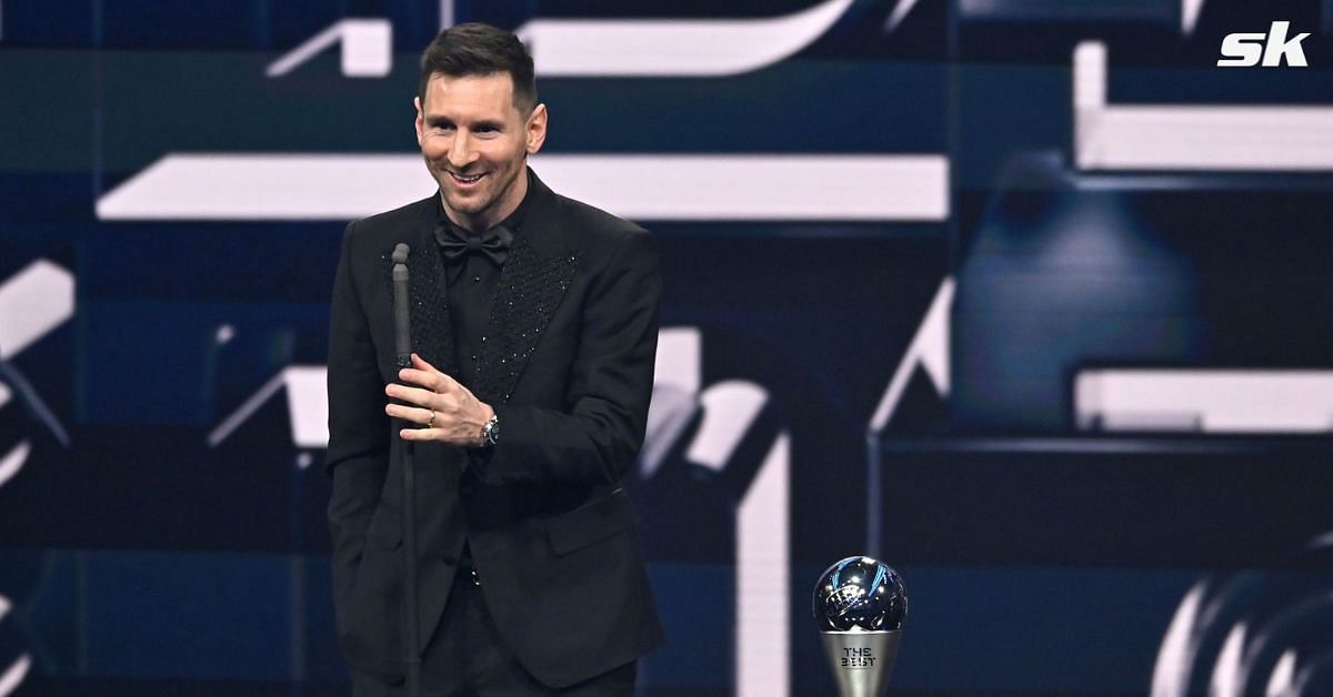 Lionel Messi received the FIFA The Best Men
