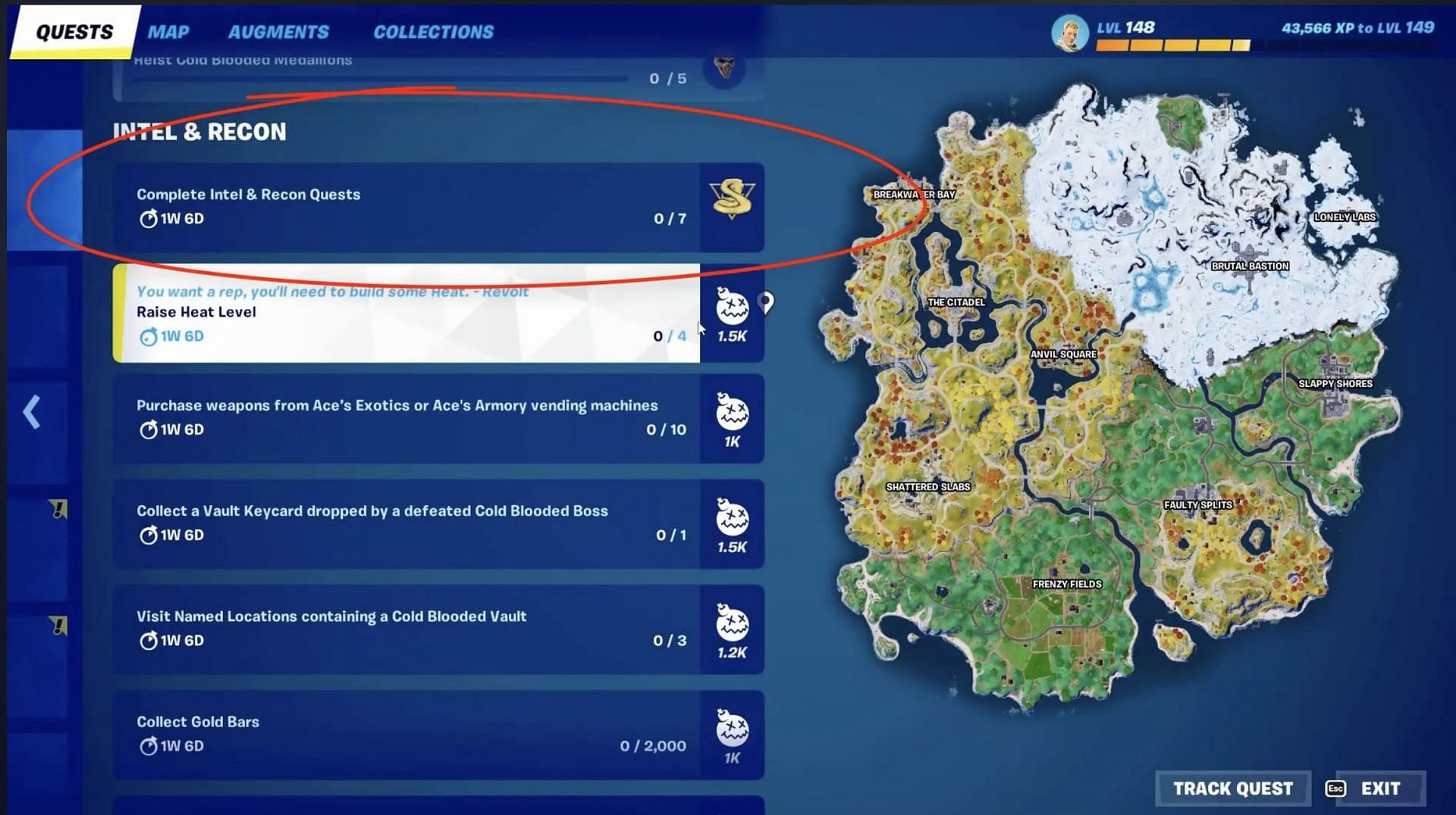 Complete seven challenges to earn a medallion (Image via Fortnite Events on YouTube)