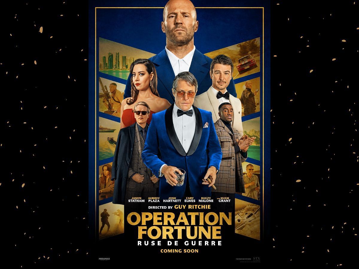 Operation Fortune: Ruse de Guerre promotional poster (Image via IMDb)