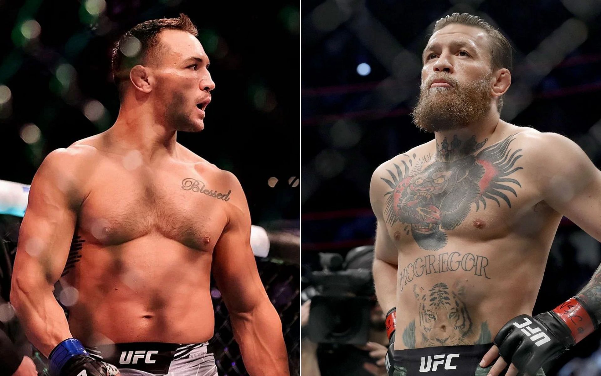 Michael Chandler (Left), and Conor McGregor (Right)
