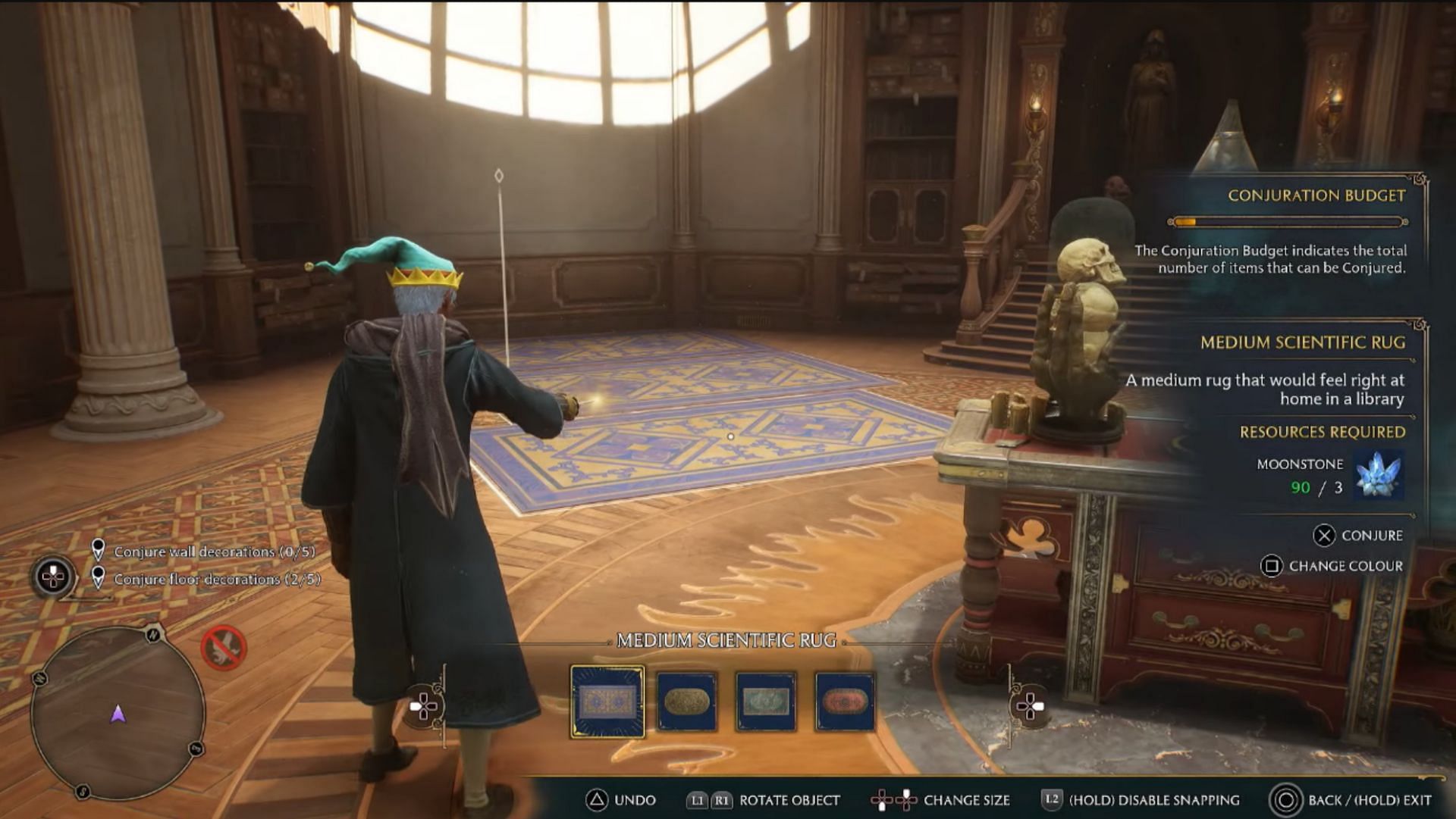 Just take your time, and pick whatever objects you like best for this Hogwarts Legacy quest (Image via ZaFrostPet/YouTube)