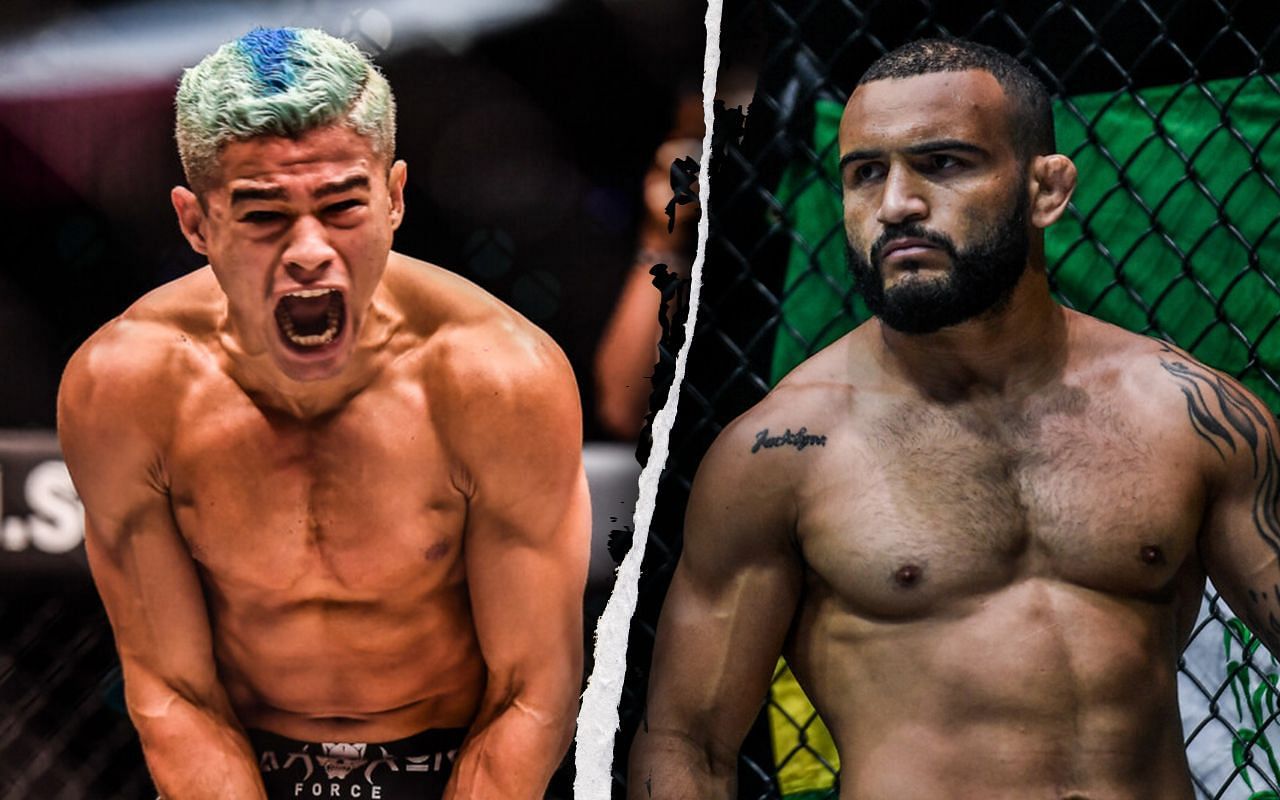 Fabricio Andrade (Left) faces John Lineker (Right) in a rematch at ONE on Prime Video 7