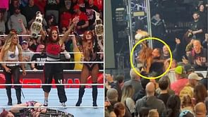 WWE Raw के ऑफ-एयर होने के बाद दिग्गज ने जीता सभी का दिल, अपनी पत्नी को गले लगाकर दी चैंपियन बनने की बधाई