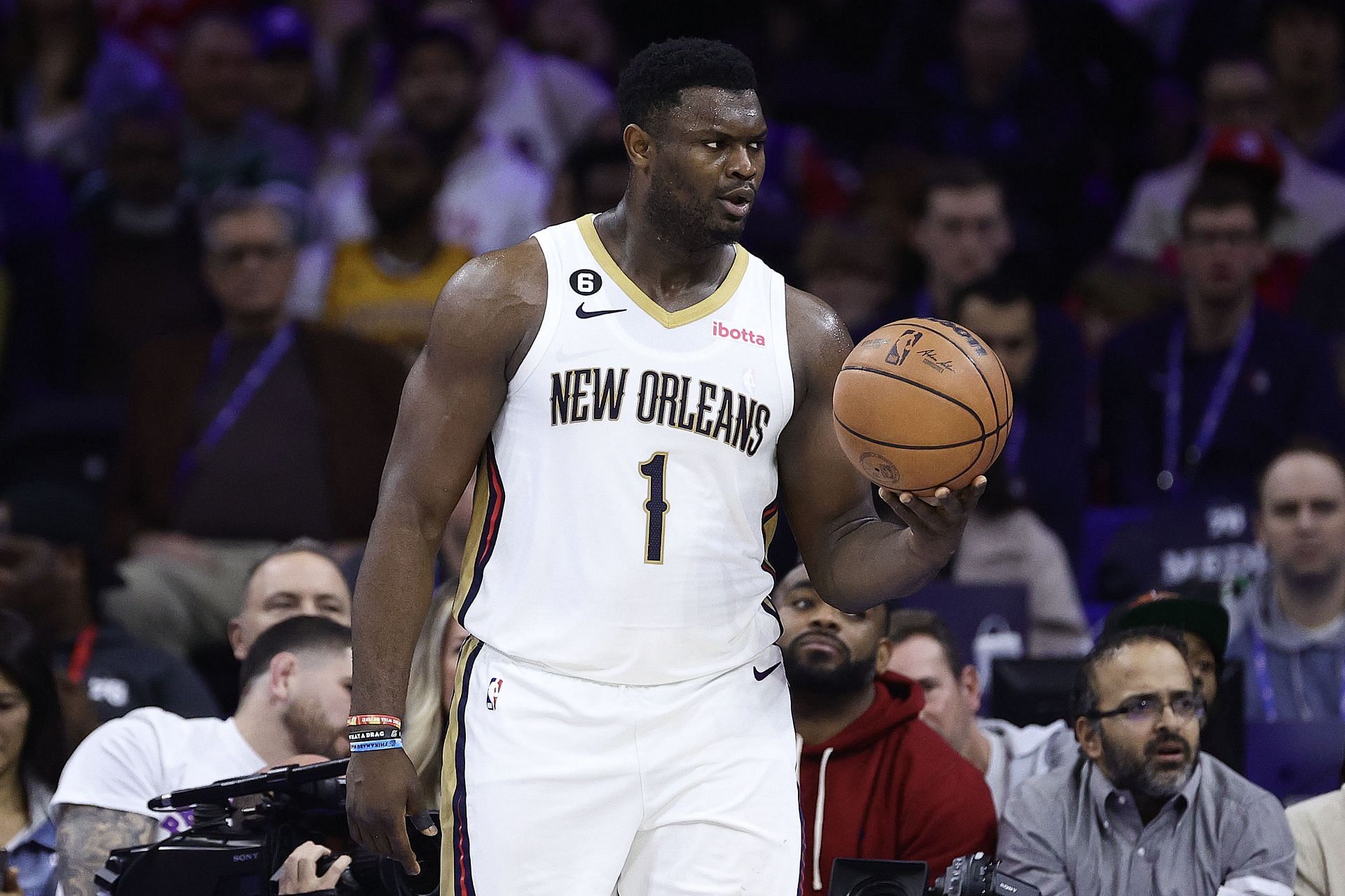 New Orleans Pelicans forward Zion Williamson