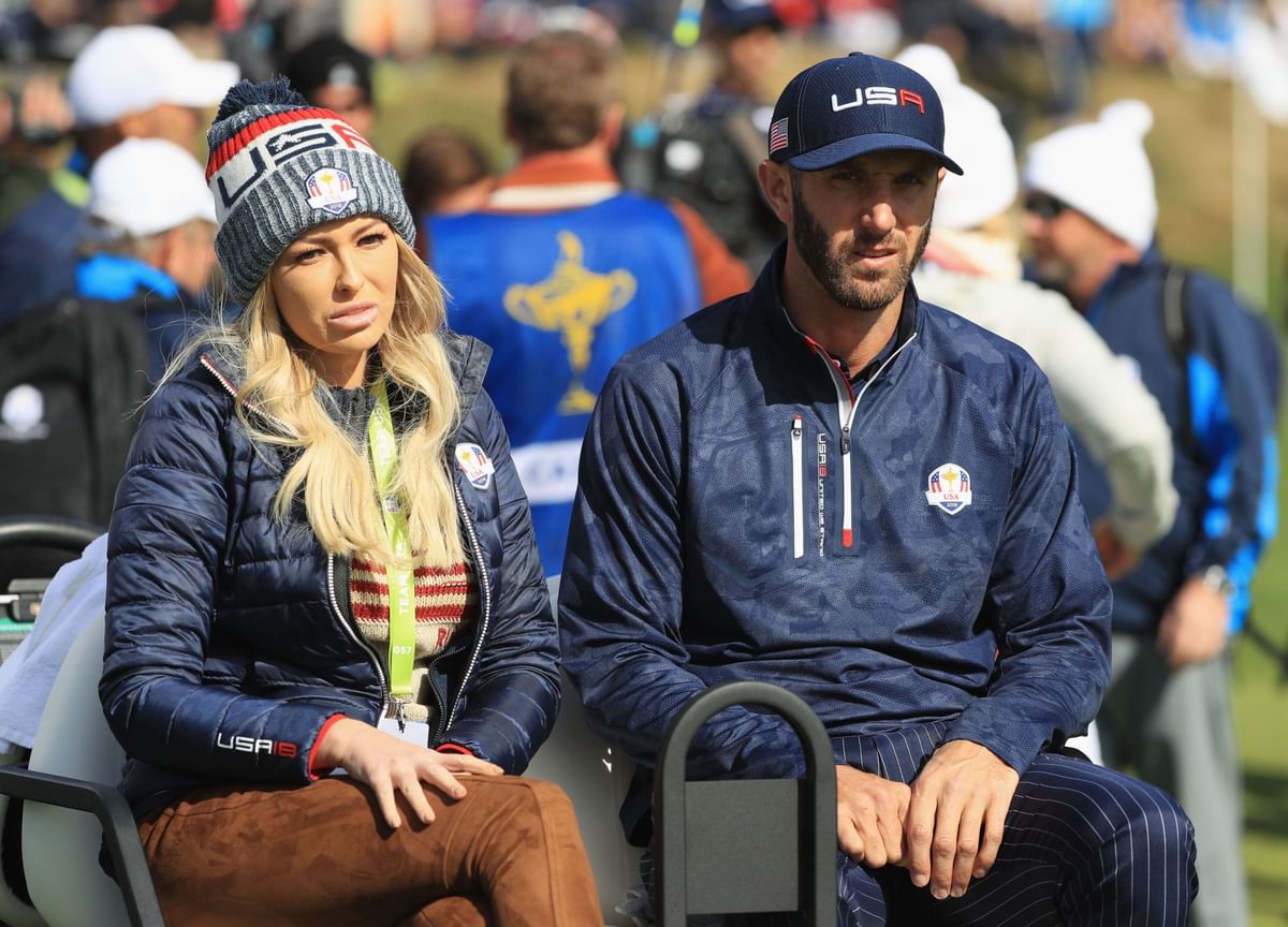 “Still ready to show you who the f*** he is” Dustin Johnson’s wife