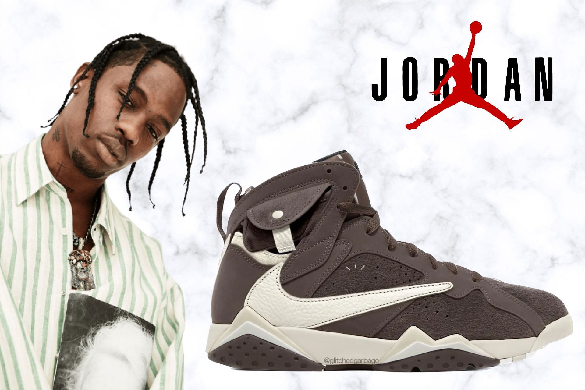 Travis scott's hot sale air jordan