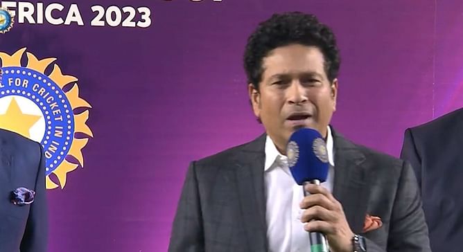 “Become role models” – Sachin Tendulkar's motivational speech to Shafali Verma and Co. on winning U19 Women’s T20 World Cup 2023