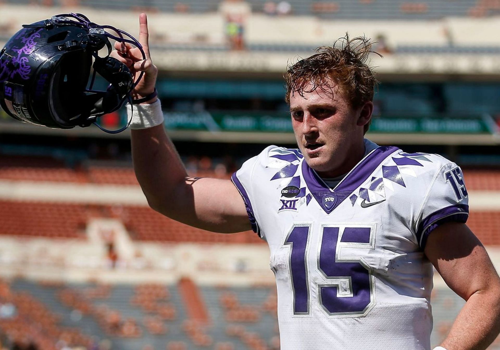 TCU Horned Frogs QB Max Duggan 