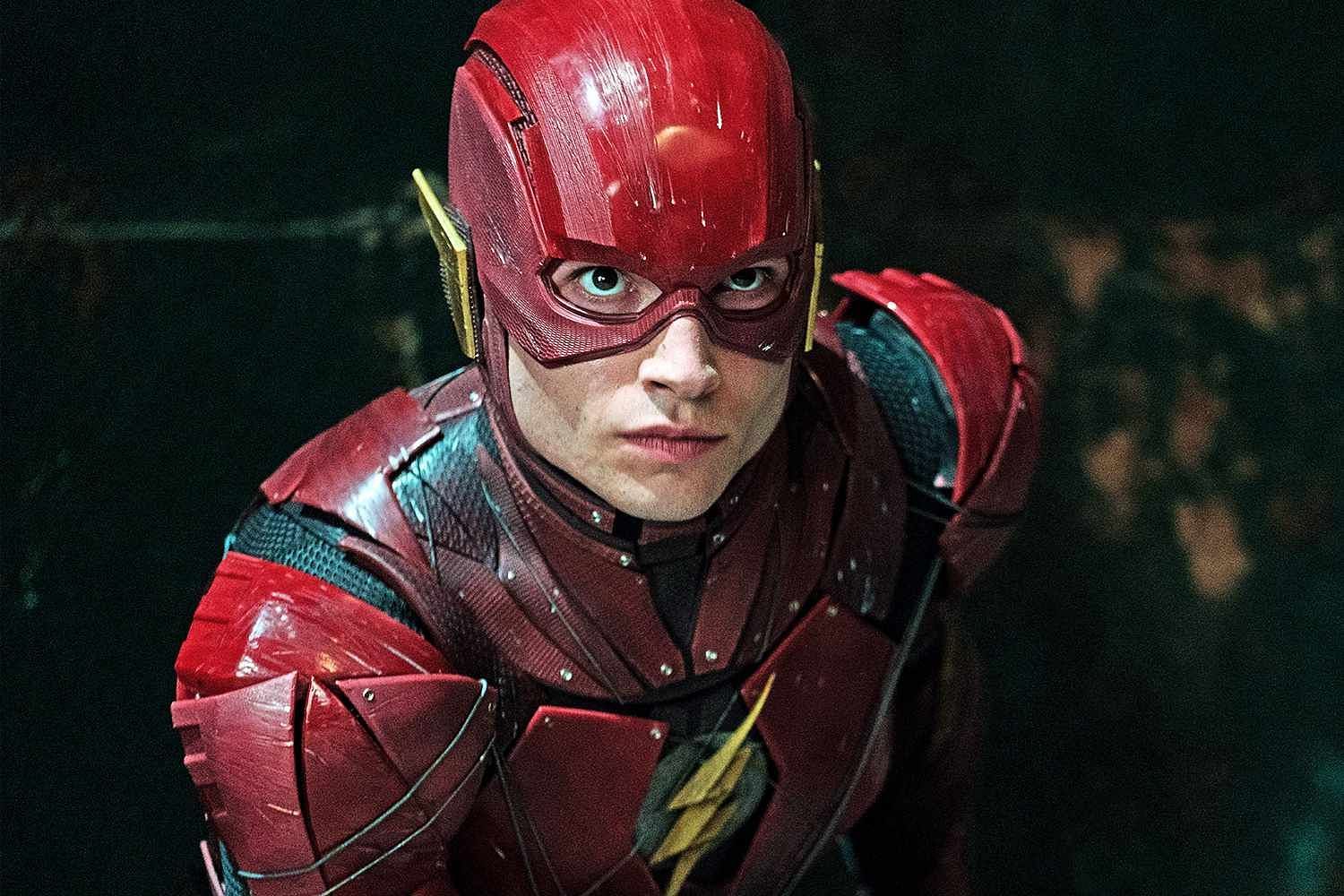 Barry Allen, the fastest man alive, races into the future in a Flash (Image via Warner Bros)