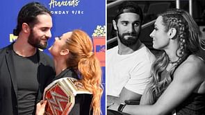 [Photo] Becky Lynch's fierce rival spotted in Seth Rollins' T-shirt at a recent WWE event
