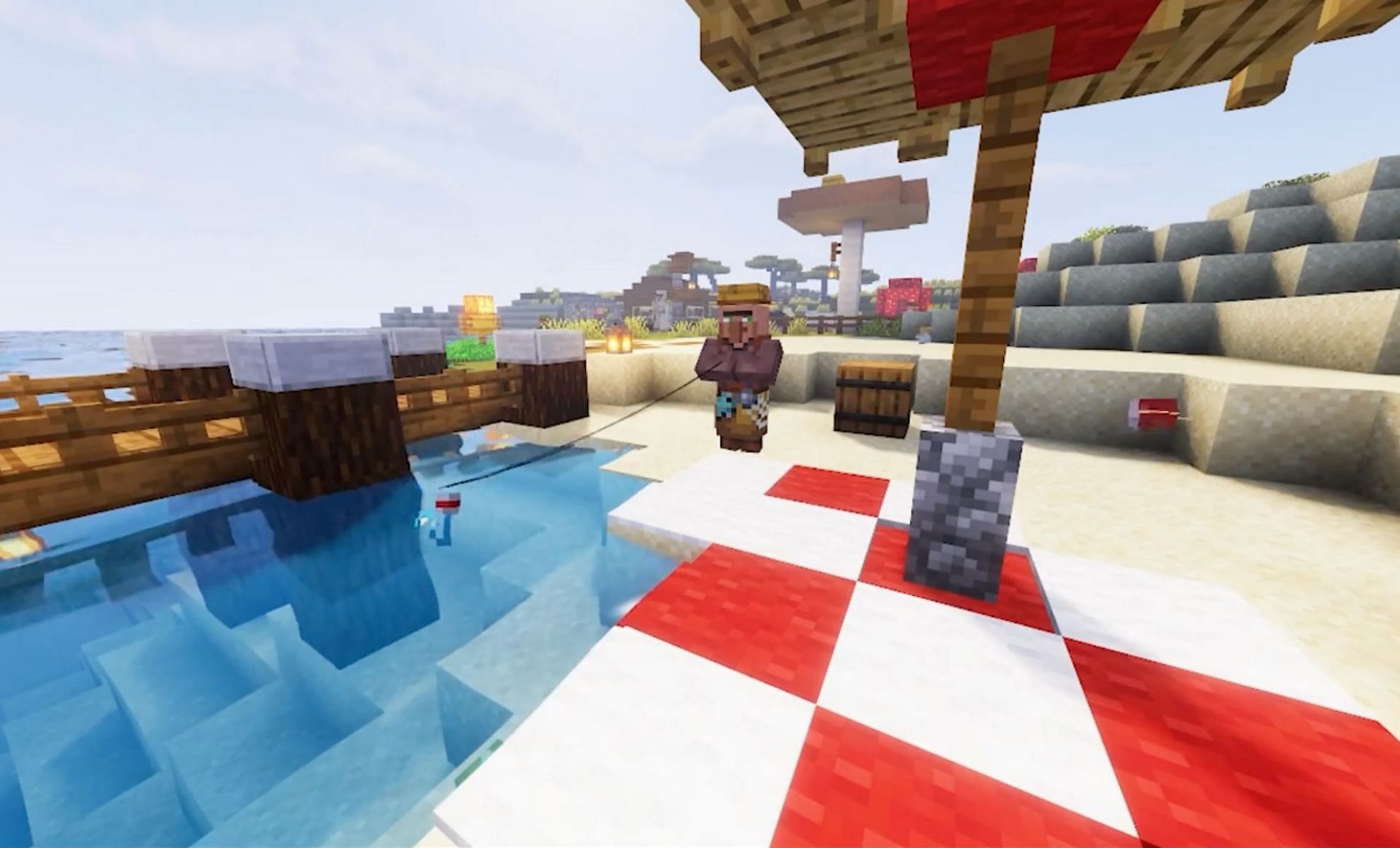 Minecraft player creates data pack to make villages more lively