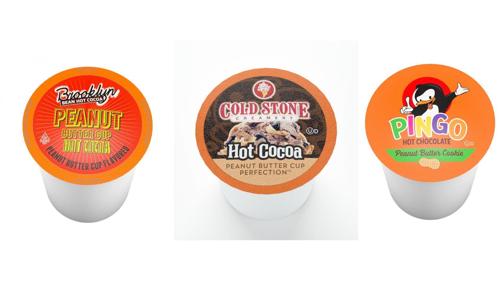 The three flavors of Two Rivers Coffee Peanut Butter and Hot Cocoa Pods have been recalled over concerns about an undeclared peanut allergen (Image via FDA)
