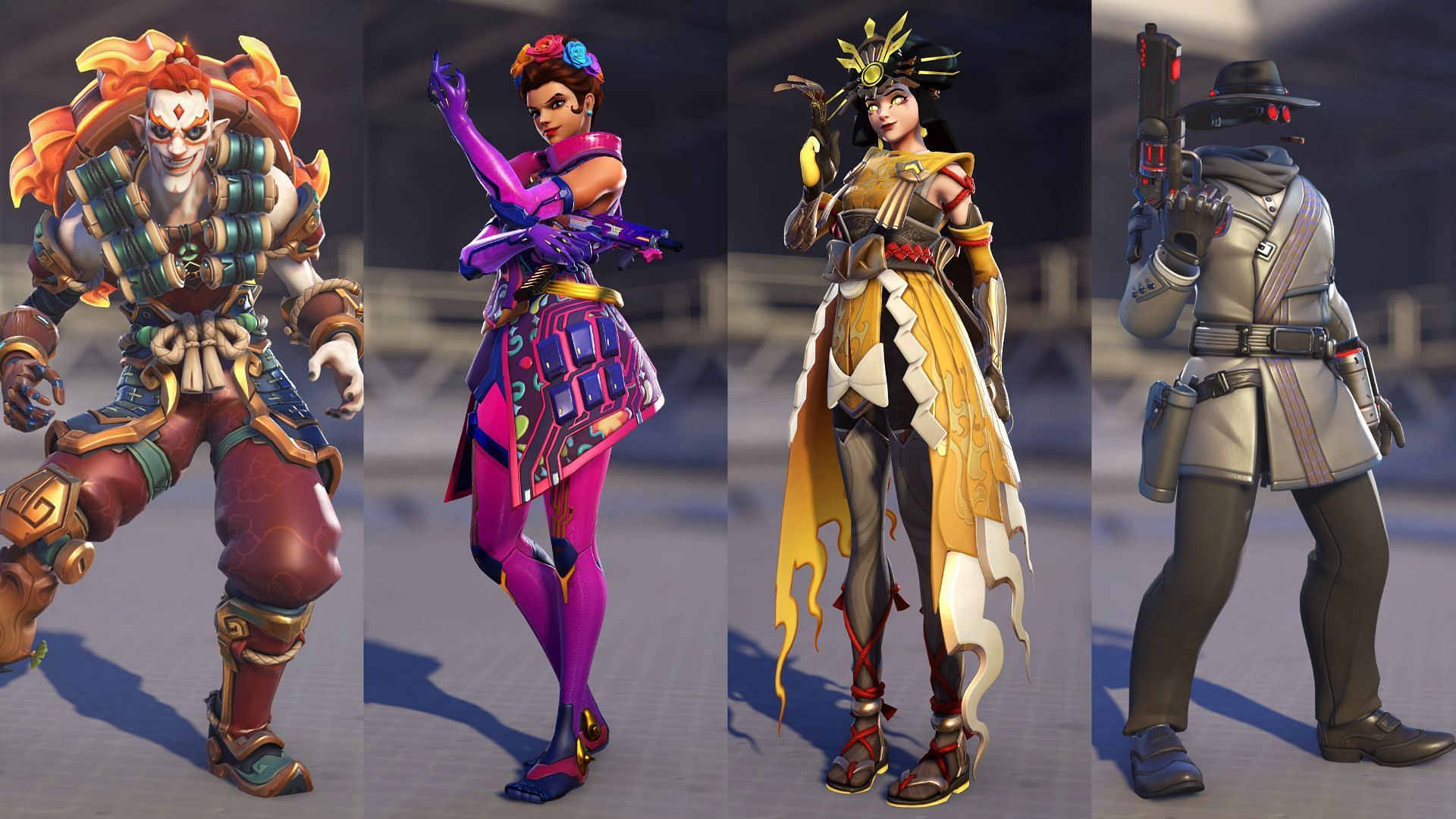 All skins in the Overwatch 2 Season 3 Battle Pass