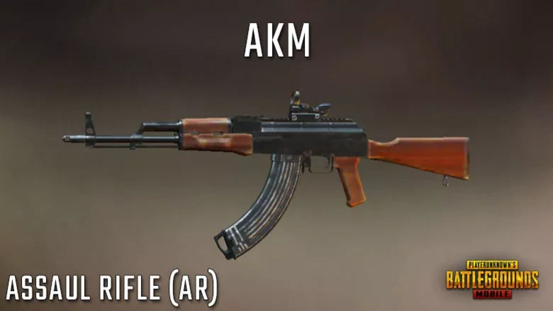 AKM in PUBG Mobile (Image via Zilliongamer)