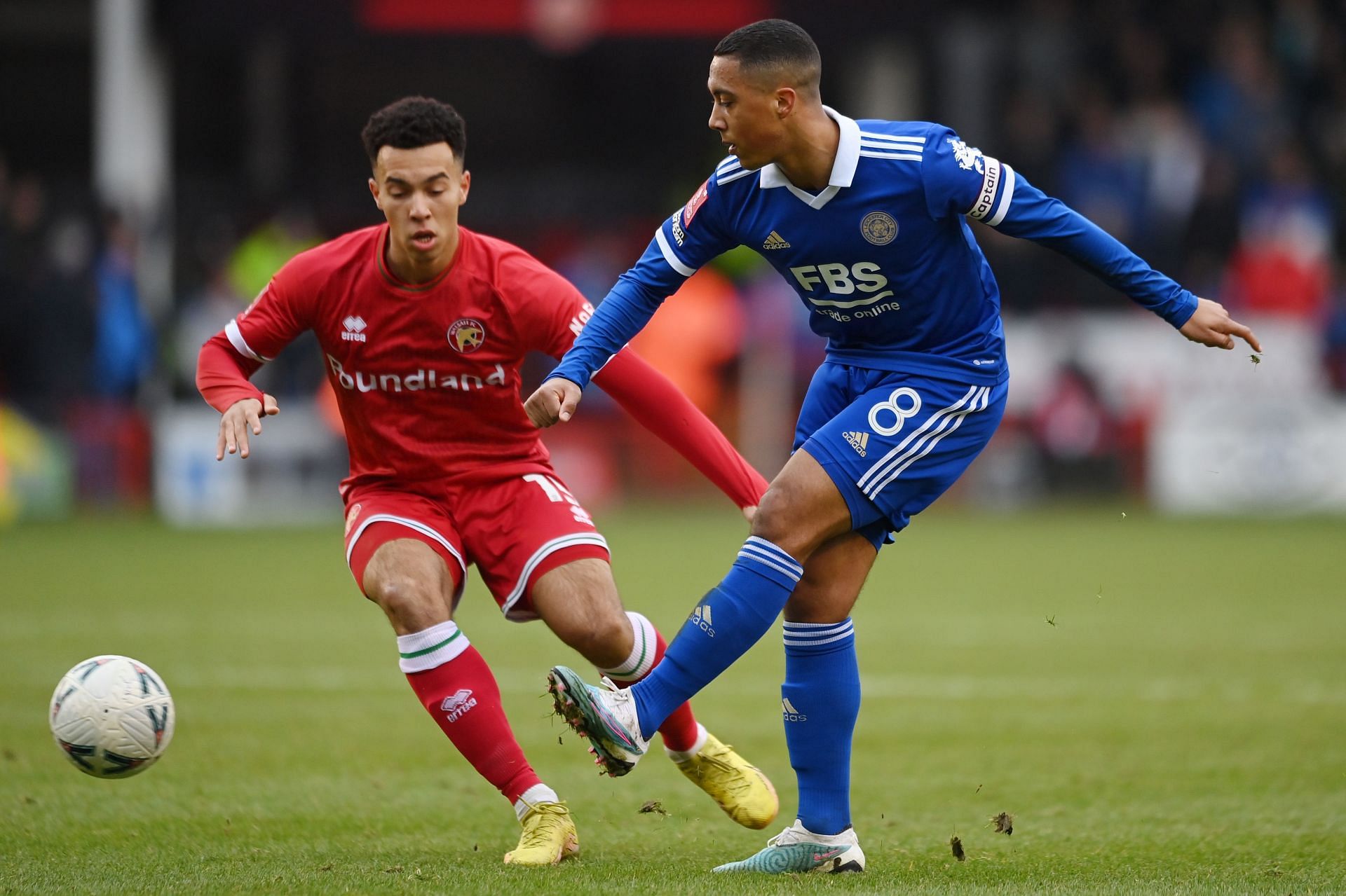 Youri Tielemans (right) is likely to leave the King Power Stadium this summer.