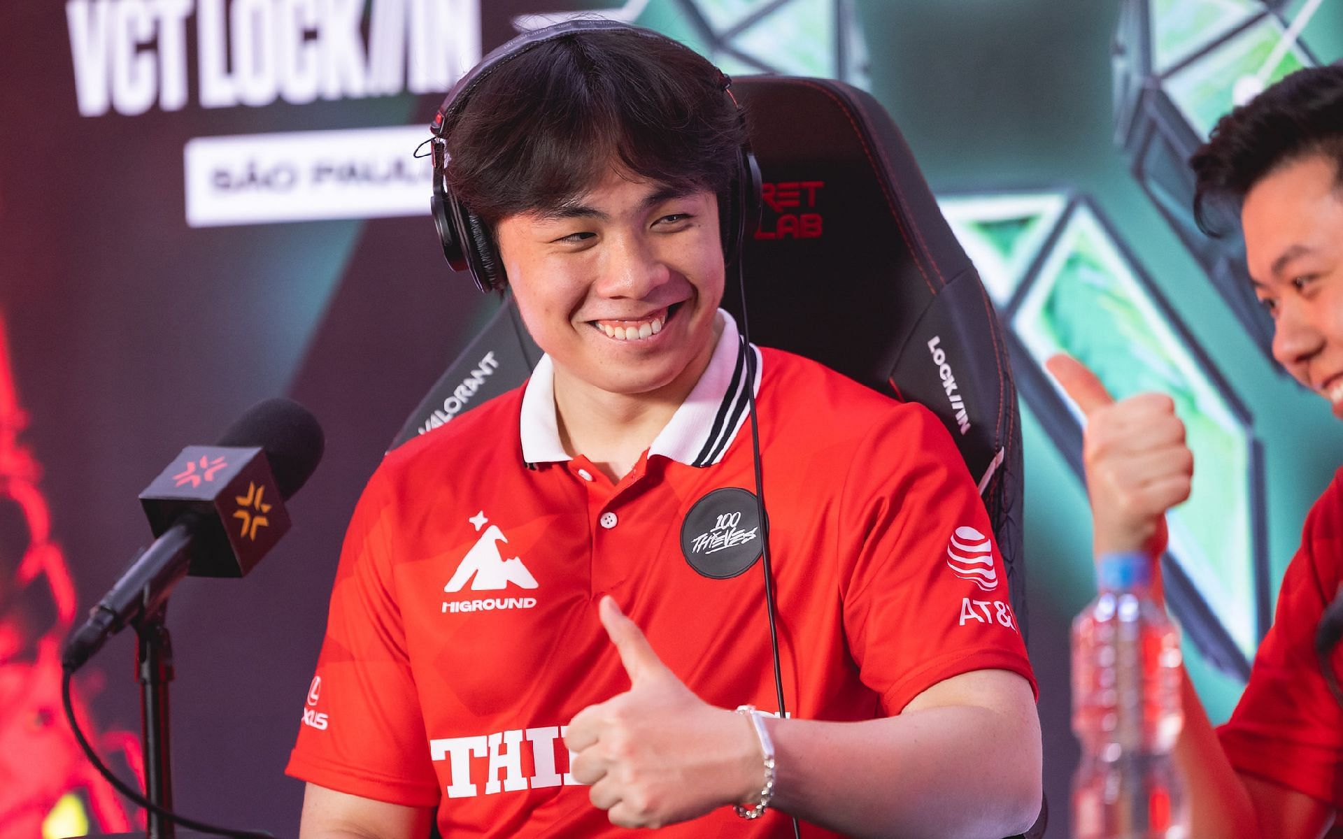100 Thieves Cryo shares his thoughts ahead of VCT LOCK//IN 2023 semi-finals (Image via Riot Games)