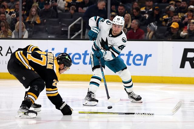 San Jose Sharks v Boston Bruins